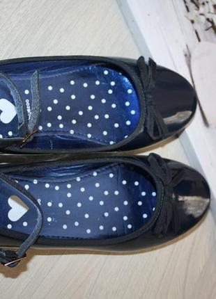 Стильные,лаковые синие туфельки! bluezoo5 фото