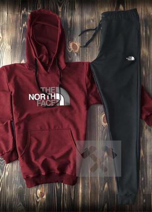 Мужской осенний спортивный трикотажный костюм комплект the north face