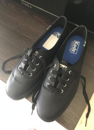 Кожаные кеды слипоны кроссовки keds5 фото