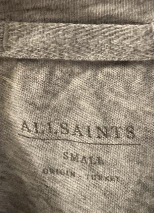 Лонгслив allsaints long sleeve tee t-short (футболка с длинным рукавом/кофта/свитшот)2 фото