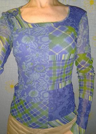 Escada sport блуза-реглан, винтаж, италия