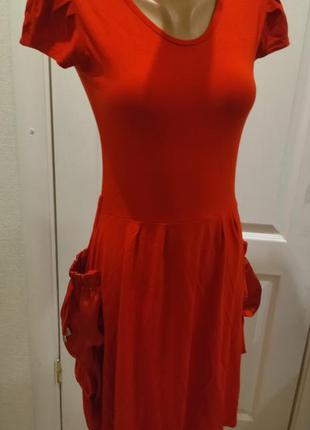 Сукня червоне, розмір xs