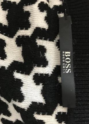 Кардиган, кофта от hugo boss, орнамент куриная лапка.4 фото