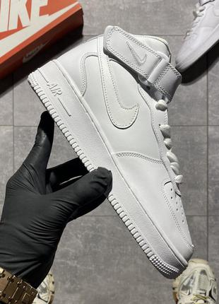 Кросівки  nike air force 1 high triple white