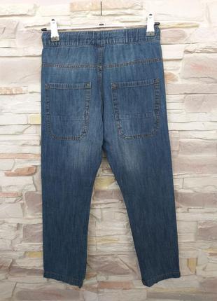 Тонкие лёгкие классические джинсы на 5-7 лет3 фото