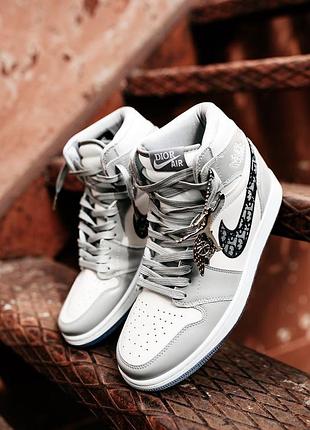 Кросівки nike air jordan 1 x dior