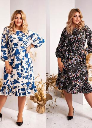 Платье 
размер: 46-48, 50-52, 54-56, 58-60, 62-64, 66-68