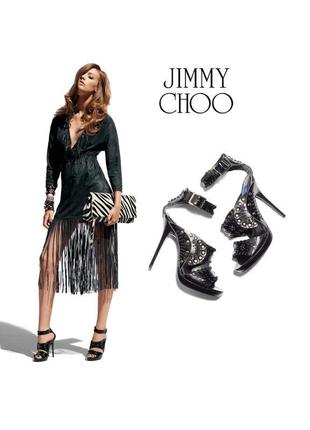 Jimmy choo h&m босоножки кожаные на каблуке вечерние гладиаторы rundholz owens4 фото