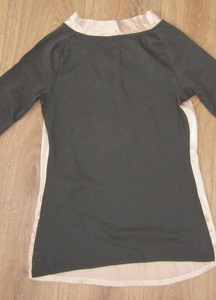 Шелковая футболка, блуза marc cain, р.24 фото
