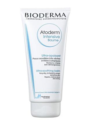 Бальзам "інтенсив" для дуже сухої шкіри bioderma atoderm intencive baume, 8 мл