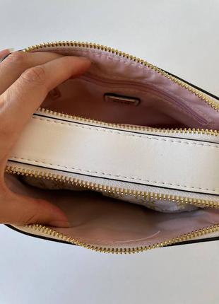 Сумка біла guess 4