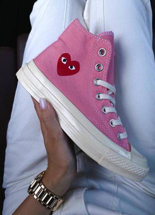 Женские кеды converse comme des garçons