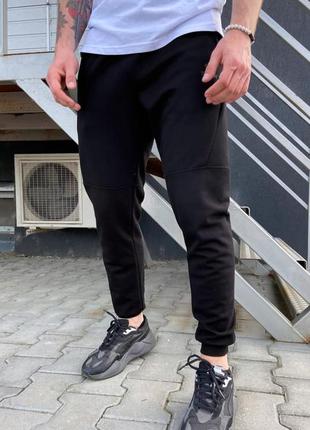 Спортивні штани чоловічі базові чорні туреччина / спортивні штани чоловічі штани базові чорні