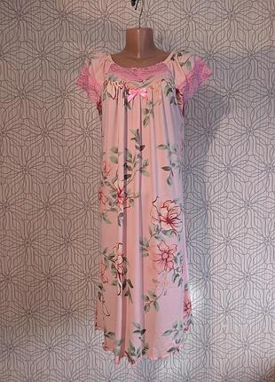 Ночнушка бамбук турция нічна сорочка