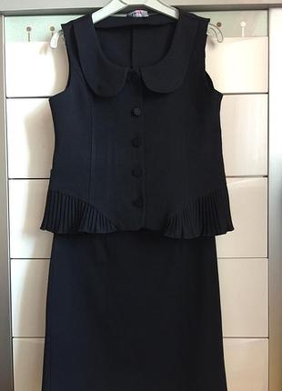 Гарний костюм /піджак і спідниця для дівчаток розм 122 146 134 mevis