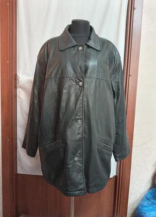 Куртка,нат. шкіра,б/в, батал,7 xl, ц. 500 гр