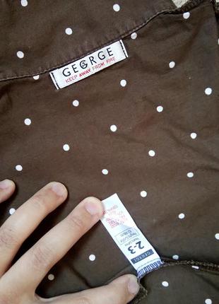 Big sale! платье в горошек george на 2-3+ года4 фото