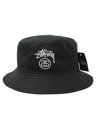 Чёрная панама stussy (панамка)