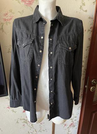 Джинсова сорочка zara p.s