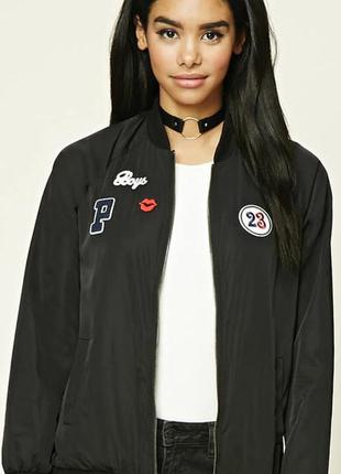 Чудова куртка, бомбер, демі ,forever 21, р s, m, l