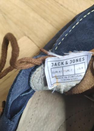 Мокасины jack and jones 41 (25.5см)3 фото