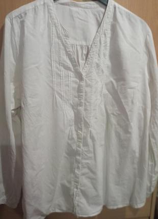 Бомбезная батистовая рубашка-накидка  боталл1 фото