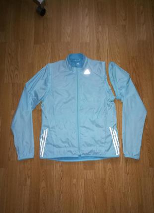 Вітровка adidas waterproof жилетка безрукавка adidas веловетровка adidas,р. м1 фото