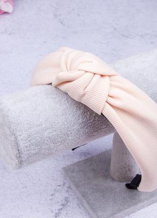 Обруч для волос с узелком