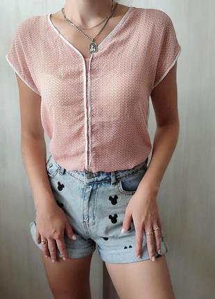 Крута ніжна нюдова блуза  від promod3 фото
