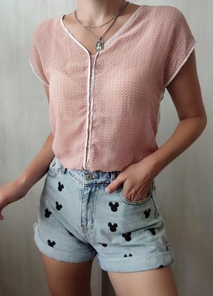 Крута ніжна нюдова блуза  від promod4 фото