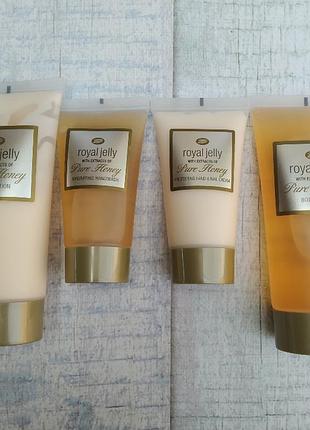 Подарунковий набір для ванни і тіла royal jelly pure honey "маточне молочко"2 фото