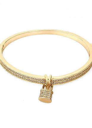 Браслет steel story з медичної сталі 316l в позолоті (бс-2054)