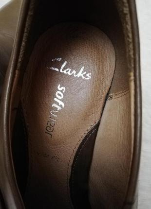 Clarks туфли натуральная кожа5 фото