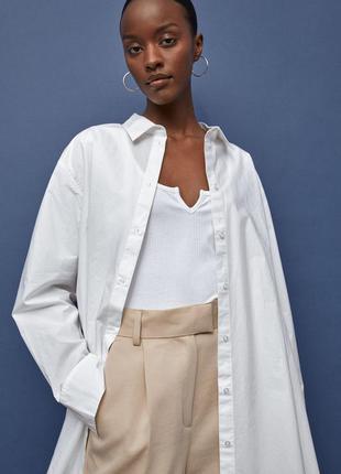Xs h&m новый фирменный женский боди из рельефного трикотажа в рубчик