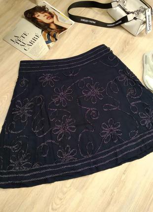 Отличная лёгкая юбка трапеция