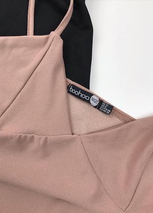 Базова пудрова сукня 3