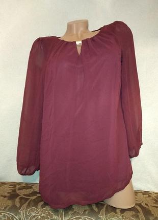 Блуза марсала 48/50р