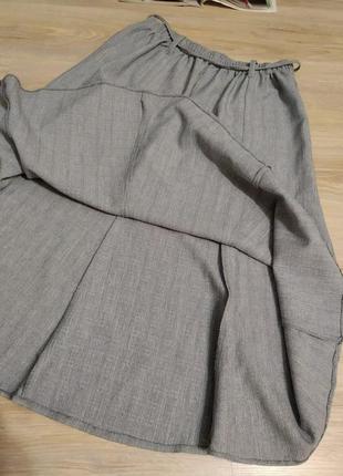 Легкая свободная юбка макси8 фото
