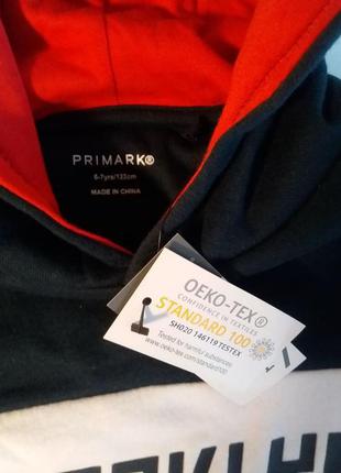 Кофта толстовка худи primark 5-6 лет 2