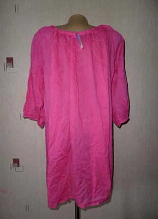 F&f новая блуза, туника , р xl, хлопок, индия8 фото