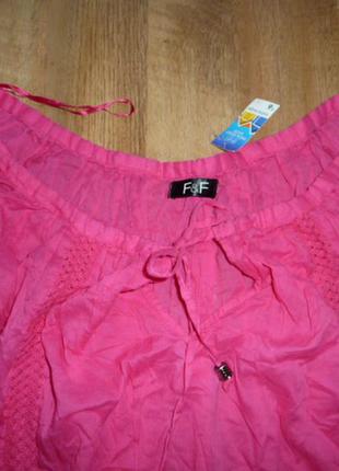 F&f новая блуза, туника , р xl, хлопок, индия5 фото