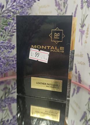 Парфумована вода montale leather patchouli унісекс 2мл1 фото