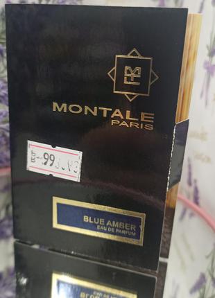 Montale blue amber парфумована вода унісекс, 2 мл (пробник)