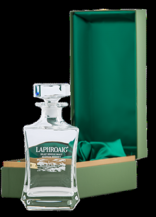 Фирменный хрустальный декантер для виски laphroaig. графин кувшин2 фото