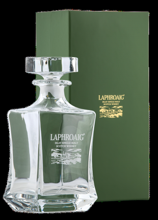 Фирменный хрустальный декантер для виски laphroaig. графин кувшин3 фото