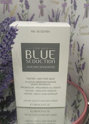 Antonio banderas blue seduction туалетна вода 100 ml тестер1 фото