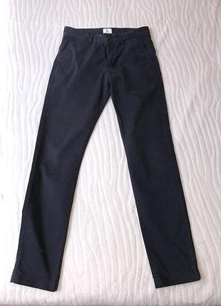 Хлопковые брюки h&m р. 30 рост 170 см.