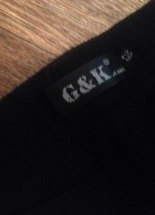 Джинсы g&k jeans штаны плотные брюки3 фото