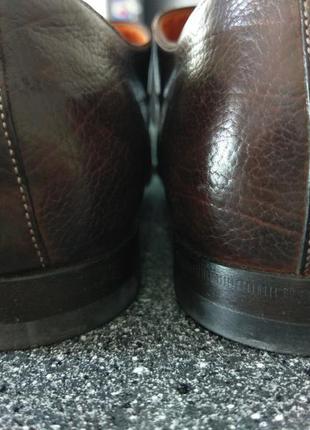 Мужские туфли andrea santoni (oxford/оксфорд)6 фото