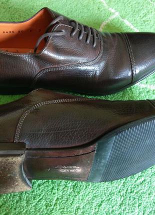 Мужские туфли andrea santoni (oxford/оксфорд)9 фото